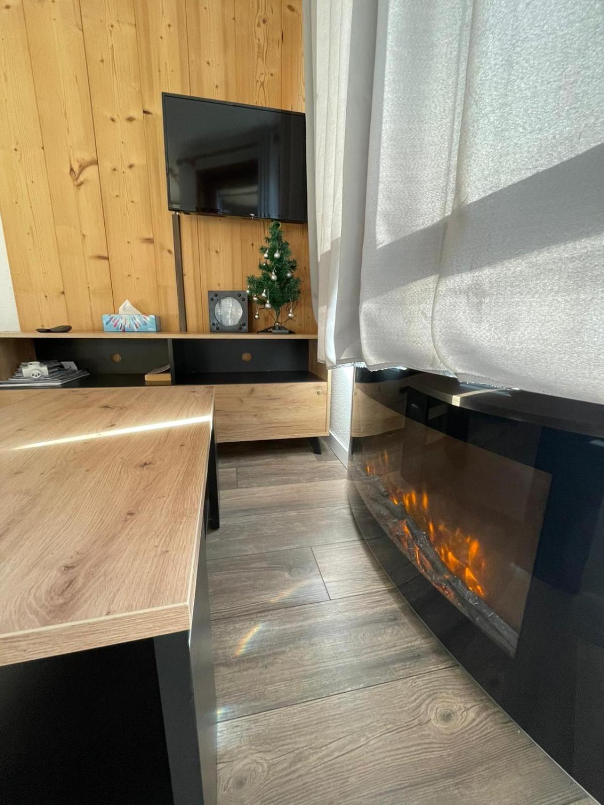 Studio Cabine Cosy A 5Min A Pieds Des Pistes Et Du Centre Ville Les Gets Exteriör bild